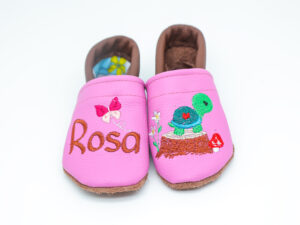 Lederpuschen Schildkröte