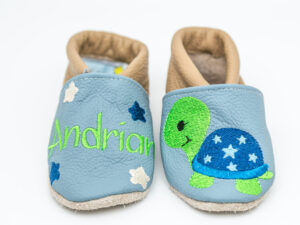 Lederpuschen Schildkröte 2