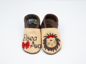 Lederpuschen Löwe 4